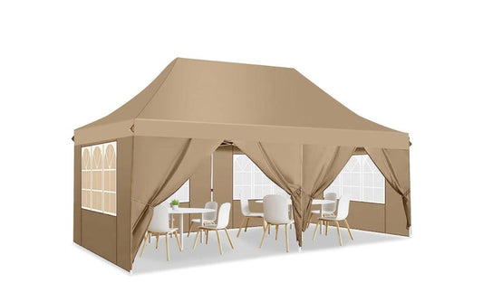Beige/Tan Tent